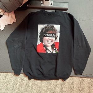 FAT KID MAFIA CREWNECK SWEATSHIRT SZ L